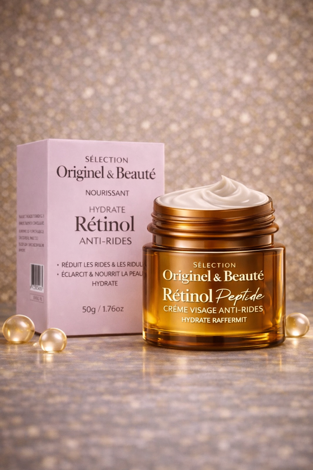 Crème anti rides & hydratante visage  - 50ml