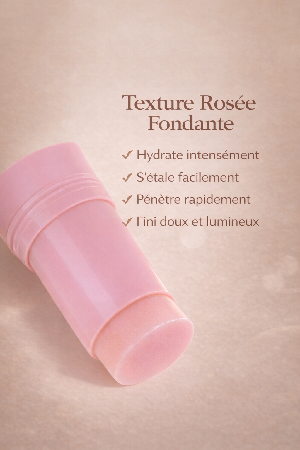 Texture baume hydratant stick lèvres soin nourrissant zones sèches visage Originel Beauté