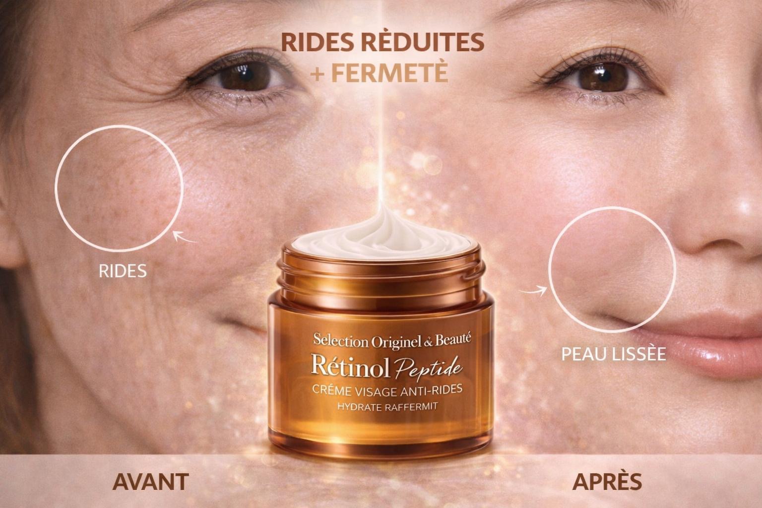 Crème anti rides & hydratante - 50ml - Originel & Beauté