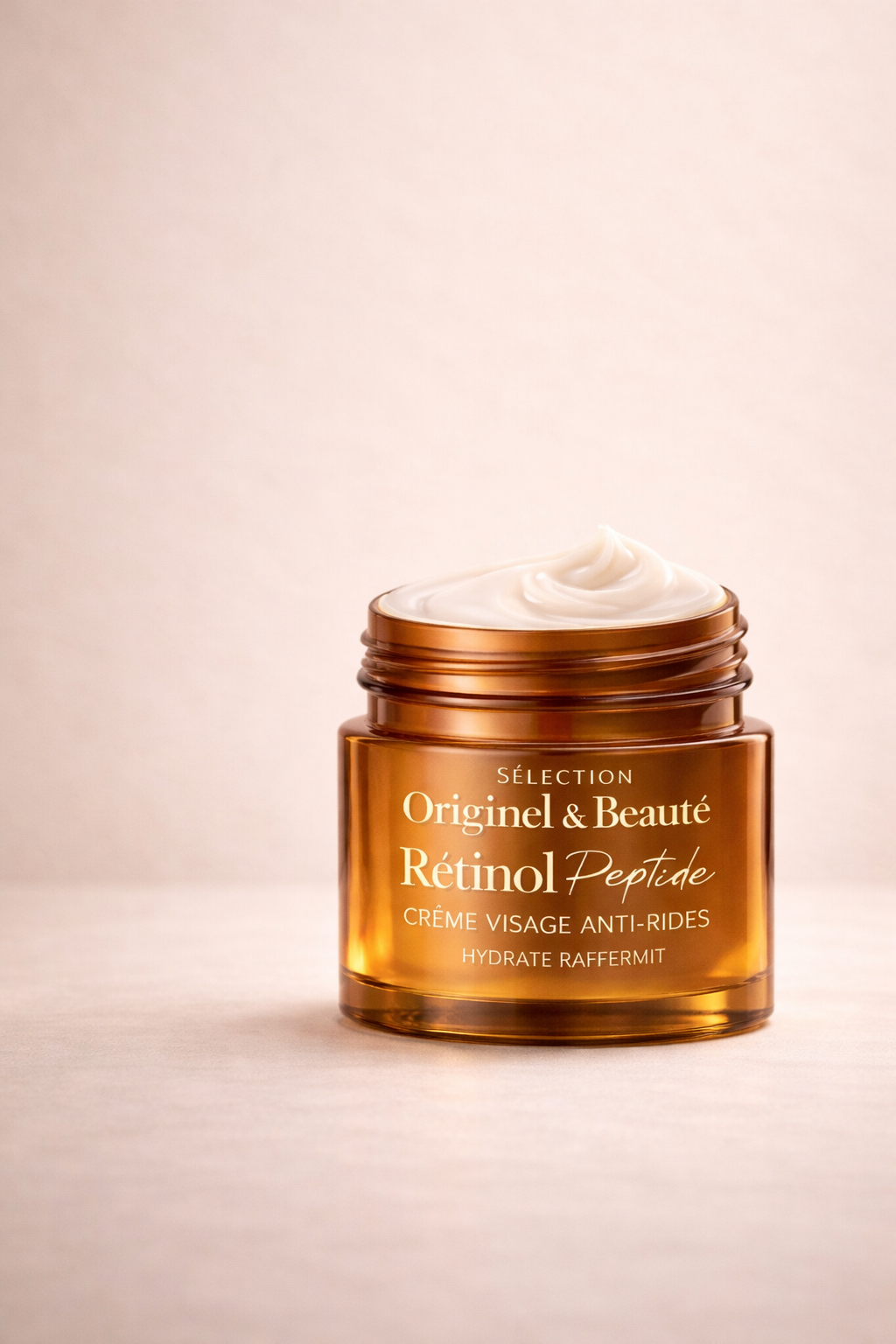 Crème anti-rides du trio anti-âge complet Originel & Beauté pour lisser les rides, hydrater et raffermir la peau
