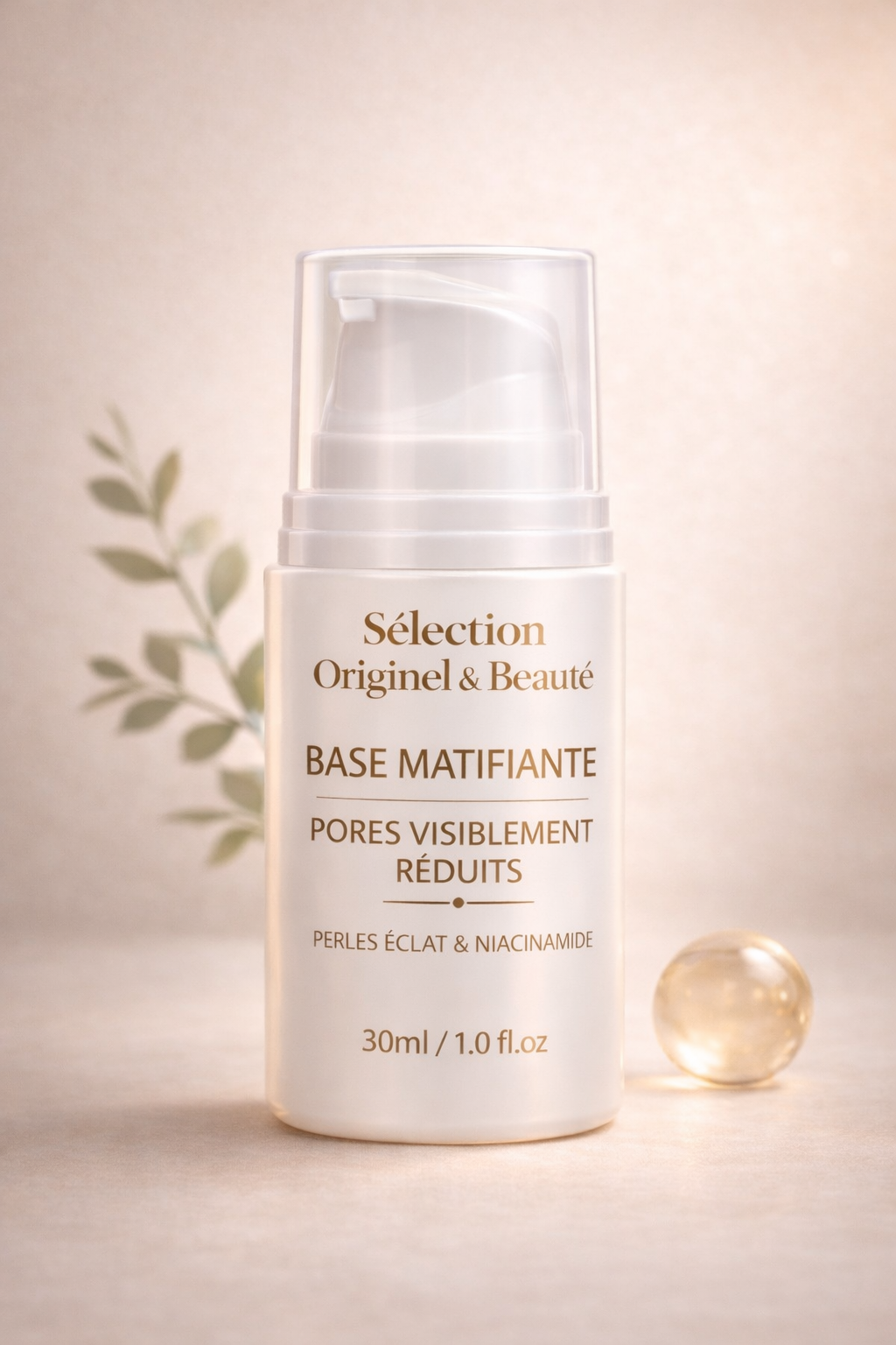 Crème matifiante et hydratante du duo éclat et teint parfait Originel & Beauté pour lisser le teint, hydrater et réduire les brillances


