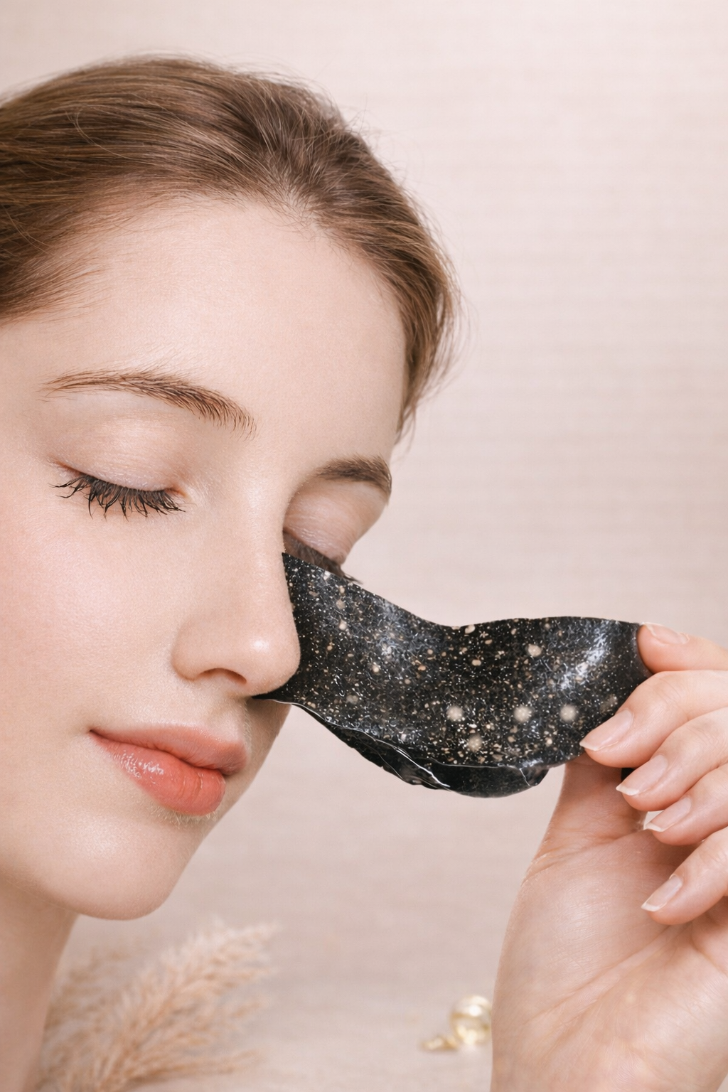 Masque charbon peel off visage purifiant anti points noirs nettoyage pores Originel Beauté