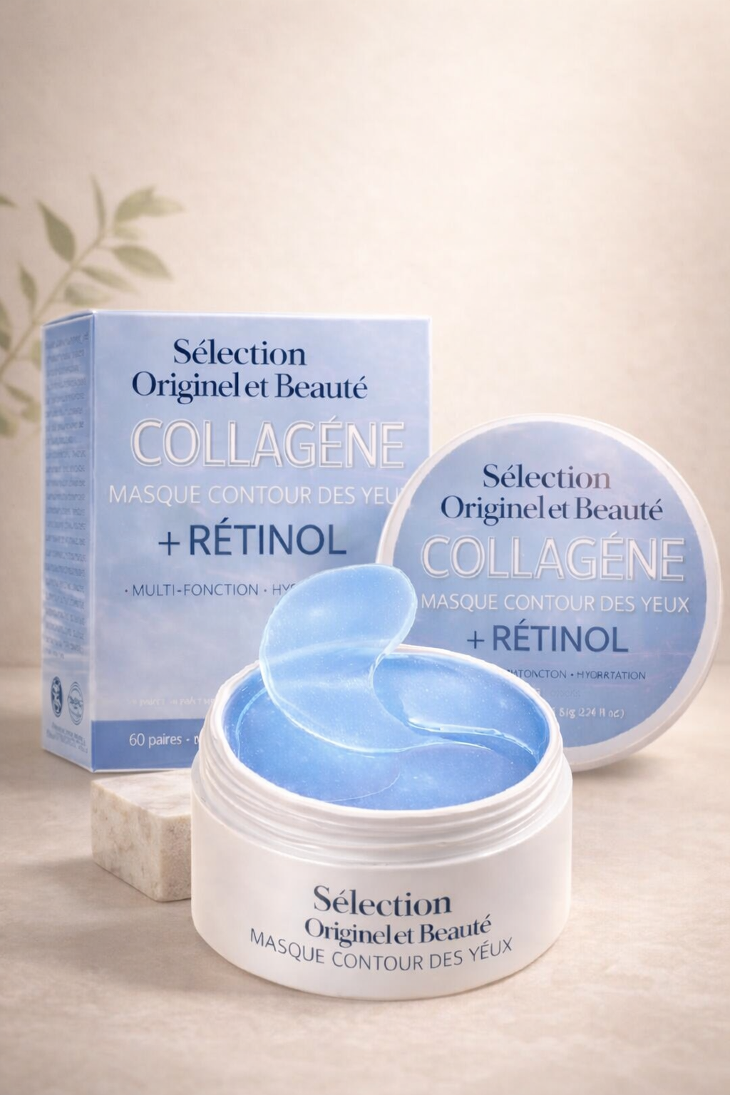 Masque contour des yeux hydratant- Anti-Cernes & Poches