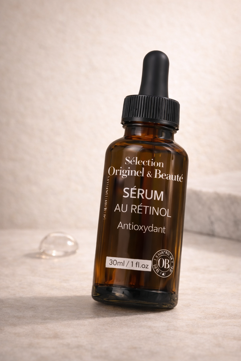 Sérum anti-rides pour le visage - Rétinol - 30ml - Anti-âge & Fermeté
