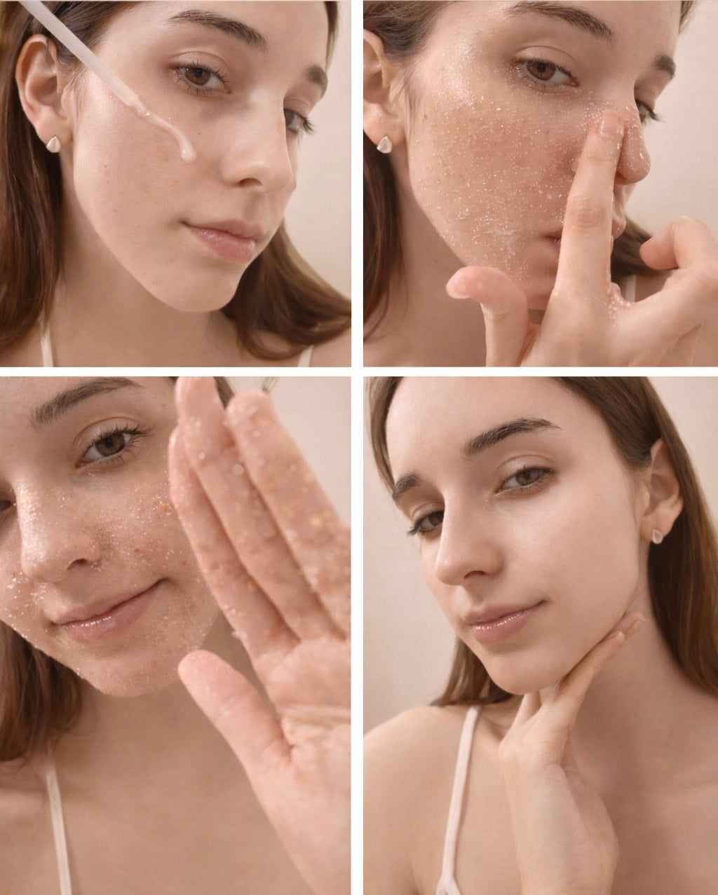 Sérum exfoliant visage AHA BHA niacinamide eau de riz soin peau lisse et renouvelée Originel Beauté